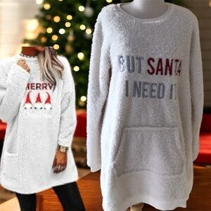 Peaches & Dreams Fuzzy Sherpa.        Loungewear/sleepwear.